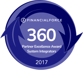 FinancialForce 360 Partner Excellence Award System Integrators 2017